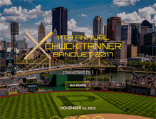 Tablet Screenshot of chucktannerbanquet.com